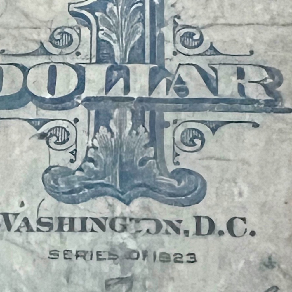 Rare 1923 “Horse Blanket” Silver Certificate! - Picture 5 of 7